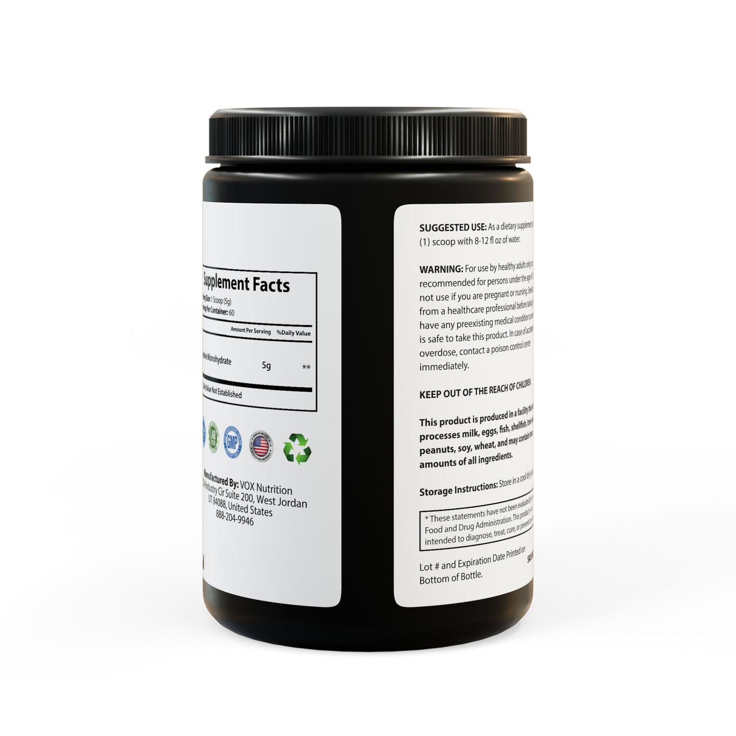 PURE POWDER – Creatine Monohydrate