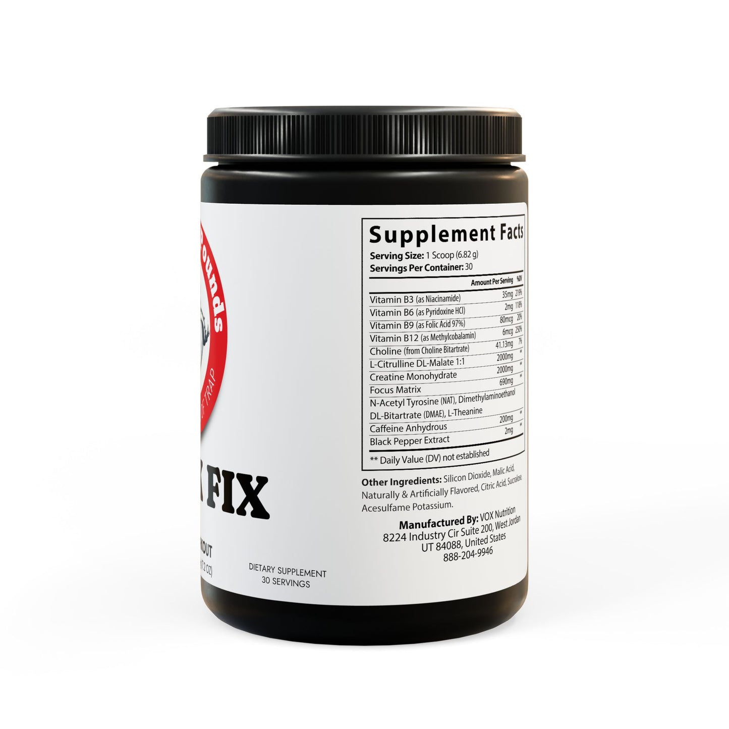 QUICK FIX – Trap-Harder Preworkout Formula