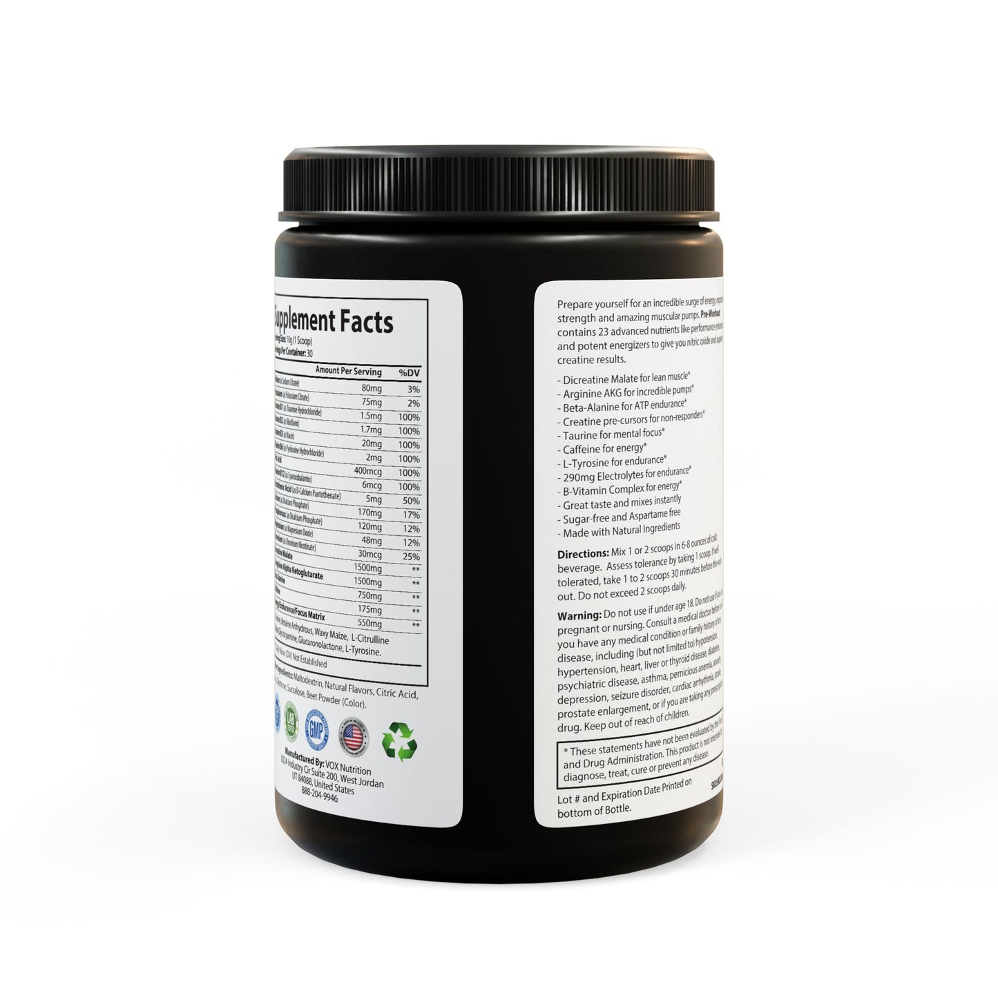 QUICK FIX – Trap-Harder Preworkout Formula