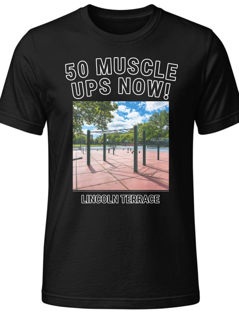 50 Muscle Ups (Shirt) – Trap Harder Fitness (Move Da Pounds)